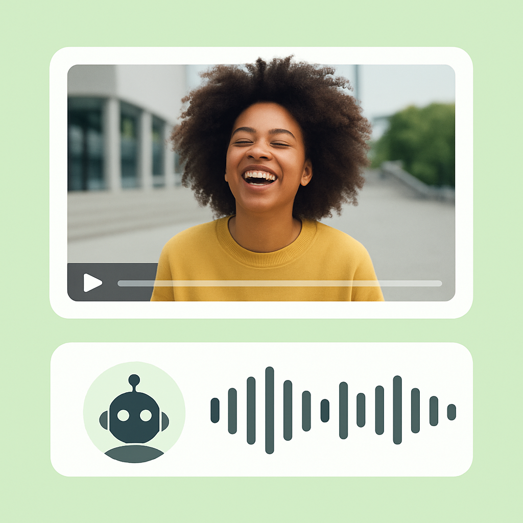 How VDClip's AI voice works