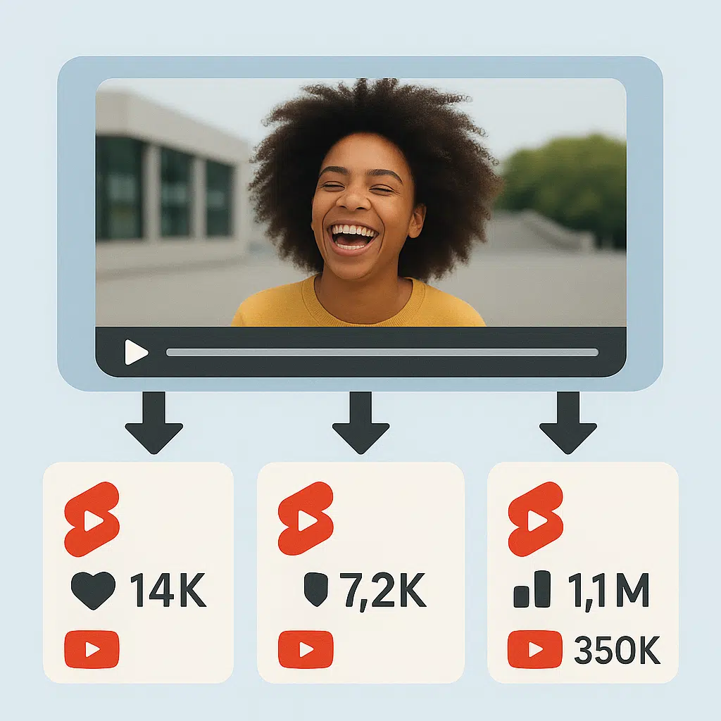 Vídeo otimizado para YouTube criado automaticamente com VDClip