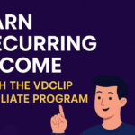earn money with the VDClip affiliate program