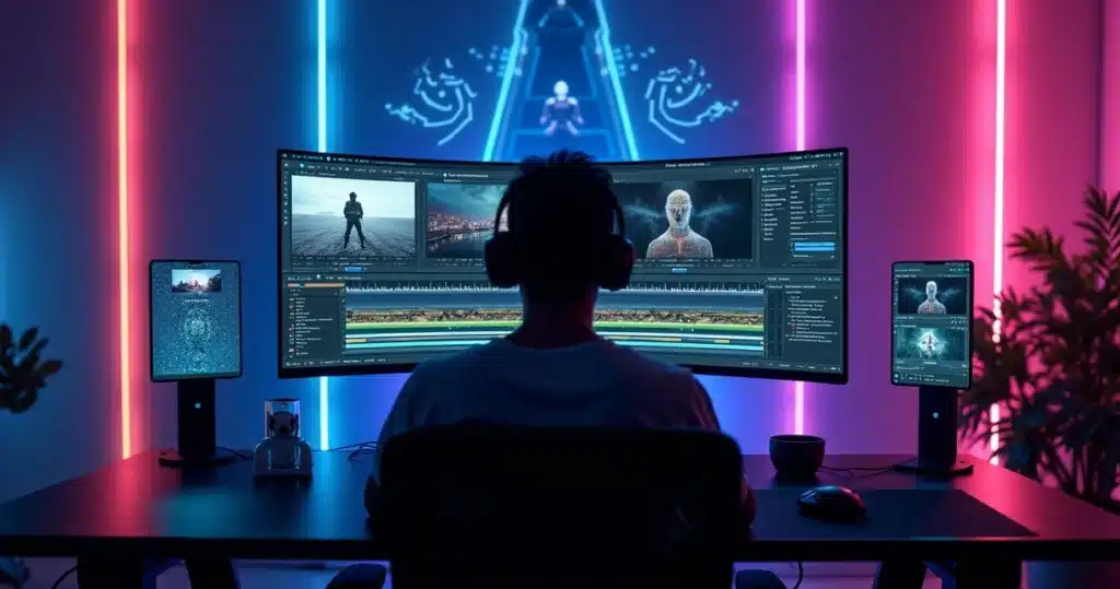 Como a IA está transformando a edição de vídeo: guia completo